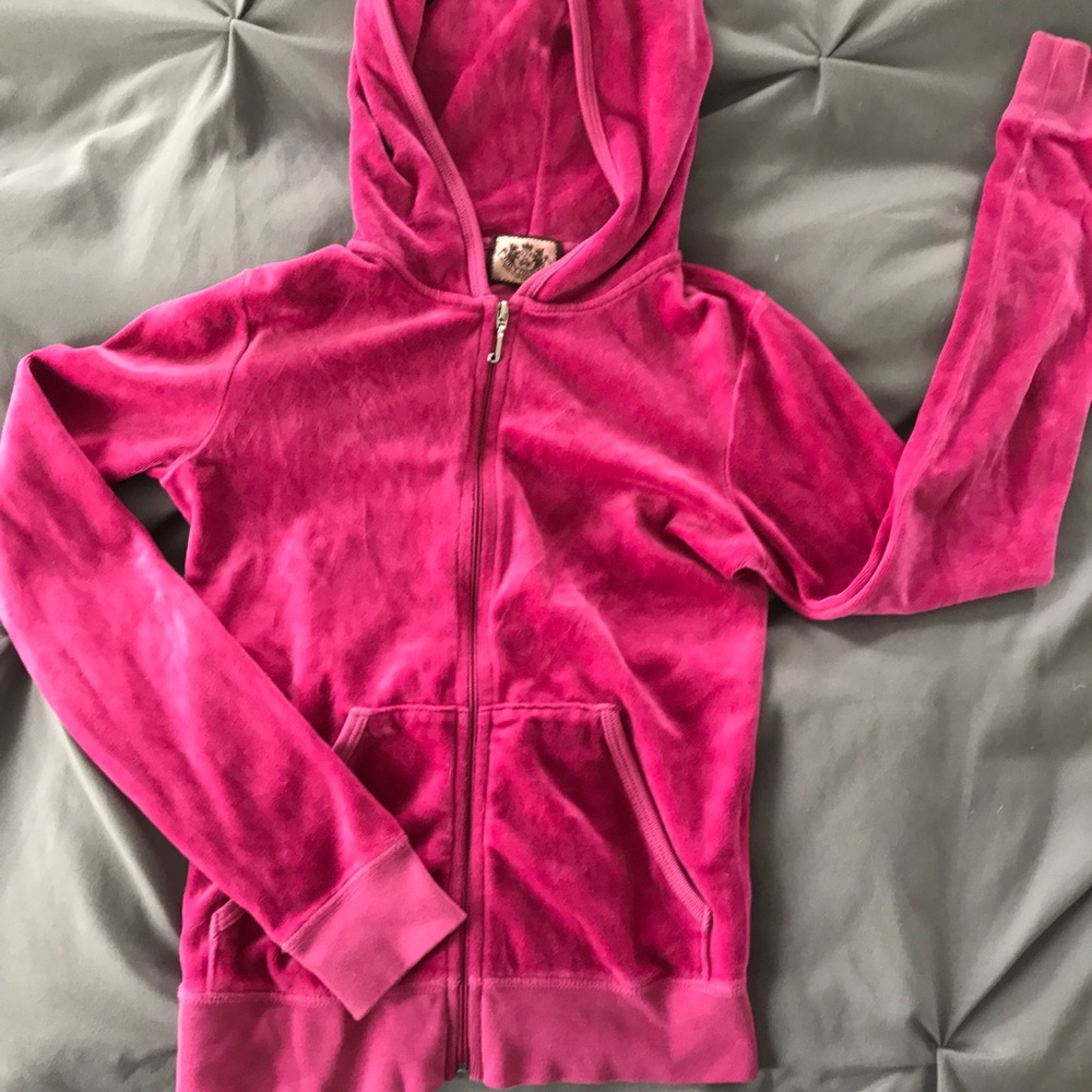 💞Juicy Couture velour zip up